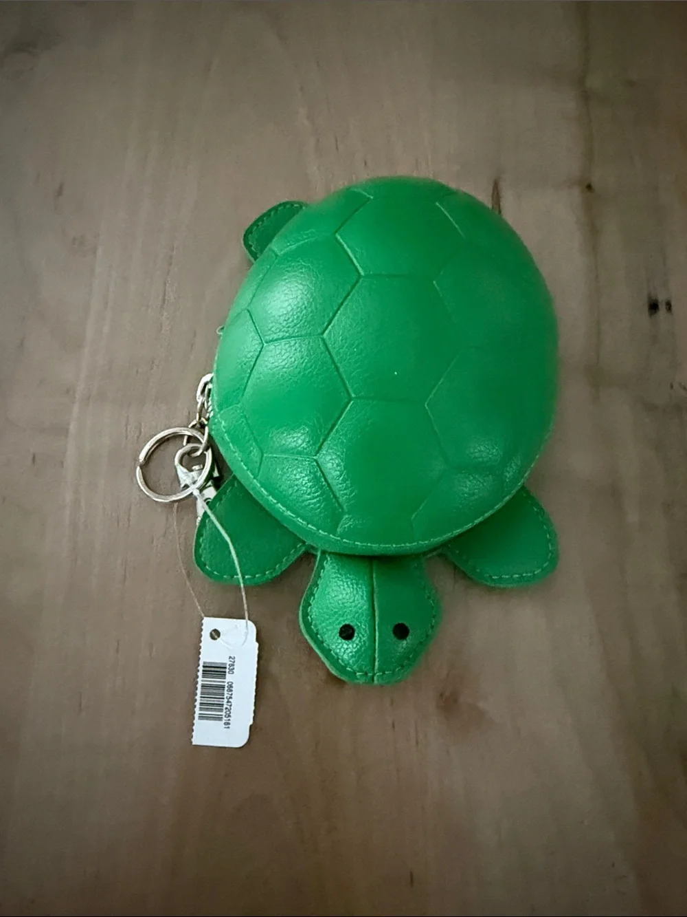 Bath & Body Works Green Turtle Coin Purse Keychain